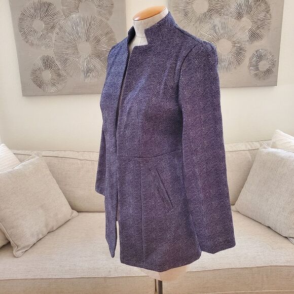 ZOWODO Tweed Open Blazer sz Sm - Picture 4 of 10